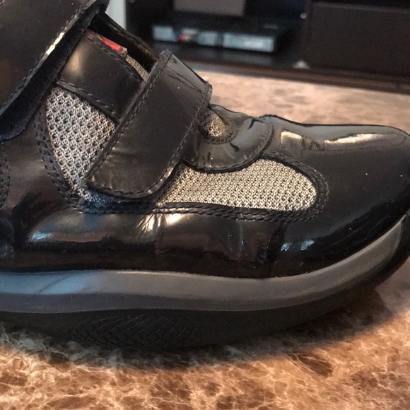 Navy Blue Original Prada’s Size 8 - Picture 4 of 8